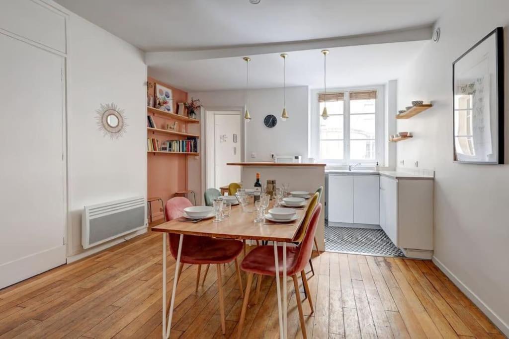 Апартаменты Louvre Montorgueuil Historical Center 3Br II Париж Экстерьер фото