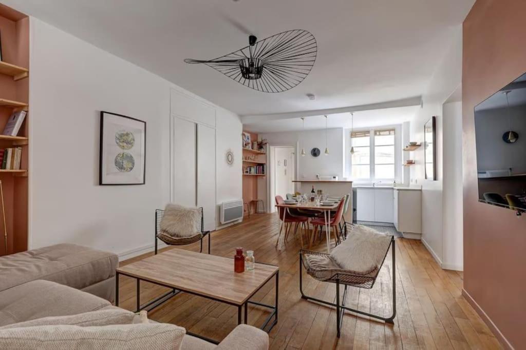 Апартаменты Louvre Montorgueuil Historical Center 3Br II Париж Экстерьер фото